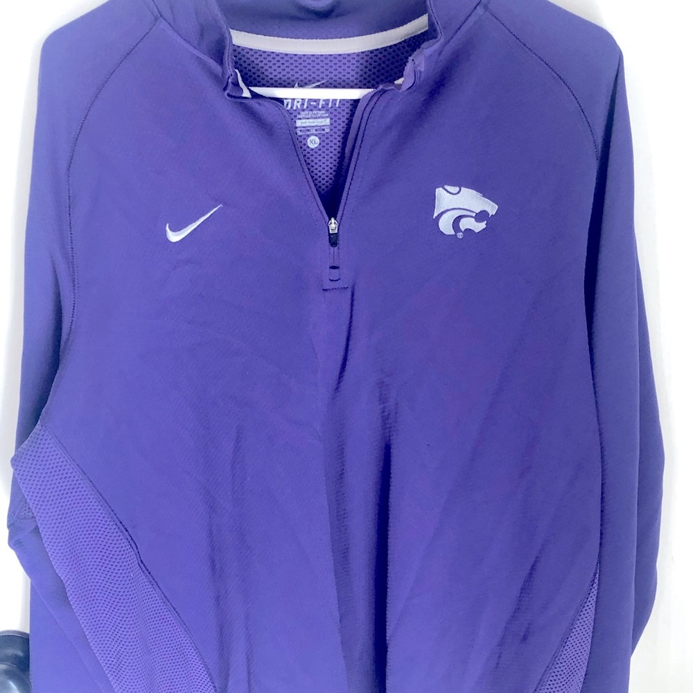 Nike K-State Wildcats Quarter Zip - XL